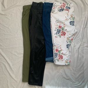 Bundle of Terra & Sky plus size jeggings 3X
